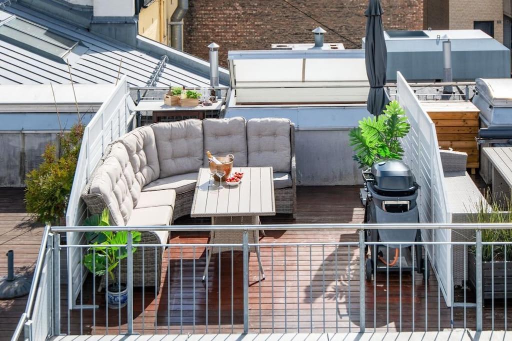 Апартаменты Live On The Roof Of Oslo City Center Экстерьер фото