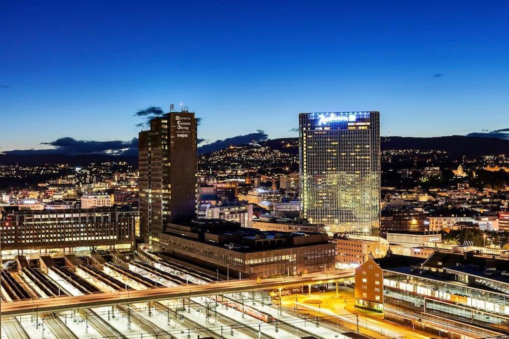 Апартаменты Live On The Roof Of Oslo City Center Экстерьер фото
